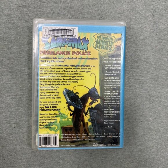 Sam & Max: Freelance Police – The Complete Animated Series * Missing Disc 1 - Picture 3 of 12